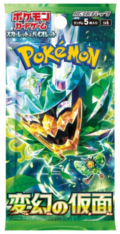 Pokemon Mask of Change sv6 Japanese Booster Pack