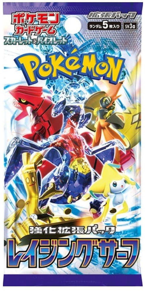 Pokemon Raging Surf Sv3a Japanese Booster Pack