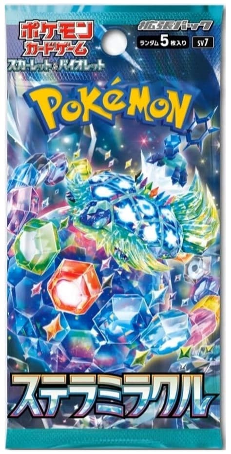 Pokemon Stellar Miracle sv7 Japanese Booster Pack